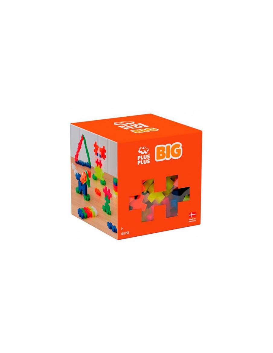 Cubo BIG Neon Mix 100 pcs  - ¡Juego libre con 100
piezas de colores!

Este set de juego fomenta la creatividad y
habilidades mot
