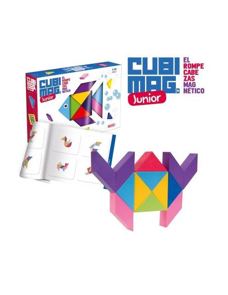 Cubimag Junior  - ¡60 figuras para los más pequeños!.

Ejercita tu mente y diviértete con este rompecabezas magnético. Resuelve  2