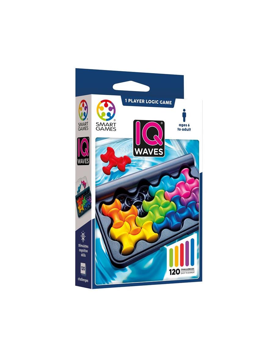 IQ Waves. Smart Games  - ¡Coge la ola!

¿Estás listo para coger olas? ¡Sólo déjate llevar! Elige
uno de los 120 desafíos y compl