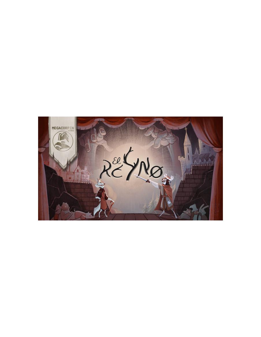 El Reyno. Juego de Mesa  - El Reyno es un juego de deducción ligera y conspiración que recrea intrigas palaciegas con reglas sen