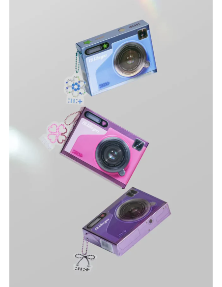 ILLIT - I’LL LIKE YOU (2nd Mini Album) GLLIT Version  - Versiones: To (rosa), With (azul), Between (morado)Contentido:
Out Box :