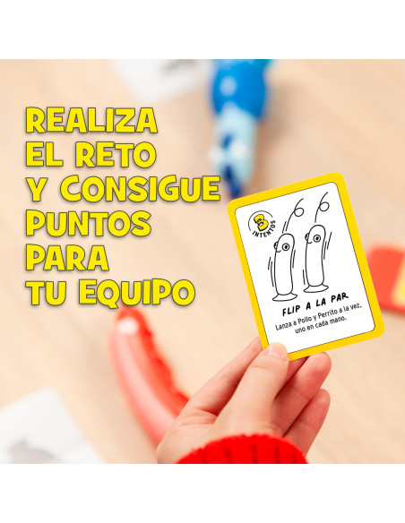 Pollo Vs Perrito  - Pollo vs Perrito es un juego de cartas en el que tendréis que competir por equipos para decidir quién es el 