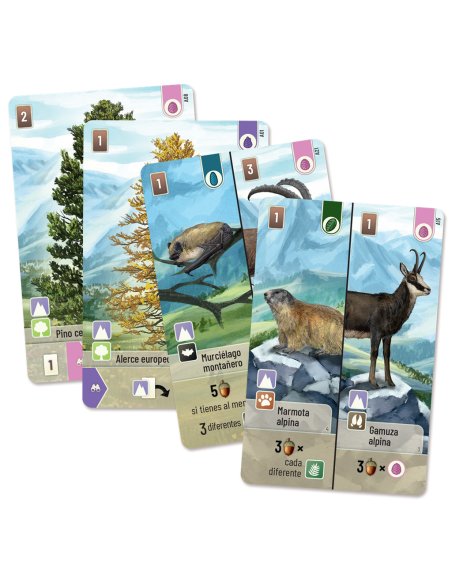 copy of Forest Shuffle  - El bosque está lleno de vida: los animales corretean por los claros buscando plantas e insectos con lo