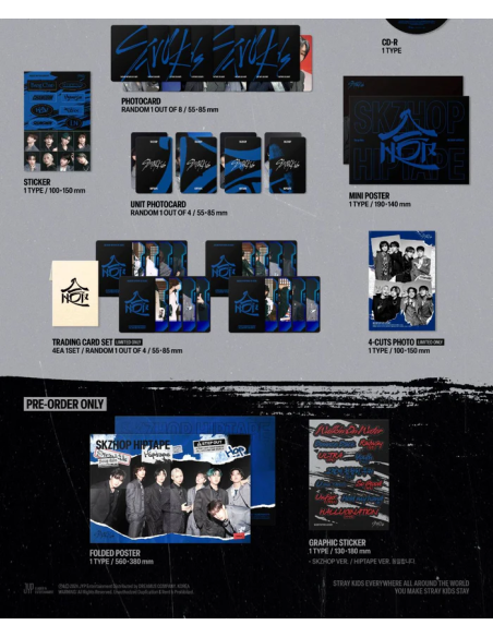 copy of STRAY KIDS - ATE (9th Mini Album) Limited Ver.  - STRAY KIDS - ATE (9th Mini Album) Limited Ver.
El grupo Stray Kids: Ba