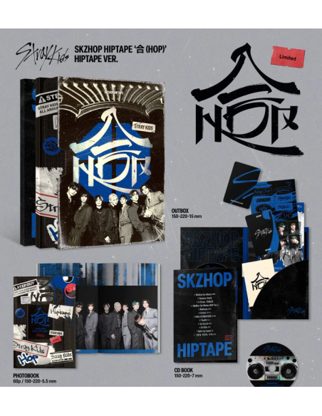 copy of STRAY KIDS - ATE (9th Mini Album) Limited Ver.  - STRAY KIDS - ATE (9th Mini Album) Limited Ver.
El grupo Stray Kids: Ba