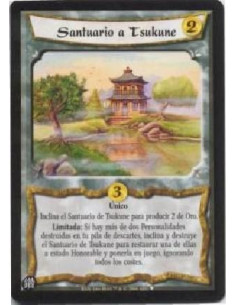 Shrine to Tsukune (Spanish)  - Unique  Bow Shrine to Tsukune to produce 2 gold.  Limited: If there are more than two destroyed P