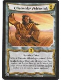 Forward Observer  - Retainer · Unique  Bow Forward Observer to produce 2 Gold.  Battle: Bow Forward Observer to target a Terrain