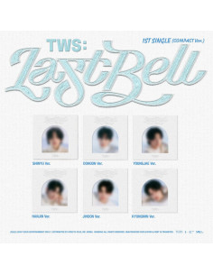 TWS - Last Bell (Compact Ver.)  - Packages
Sleeve + Binder : 153 X 153 (mm) + 150 X 150 (mm) / 6 Ver. 1 ea
Cd-R : 120 X 120 (mm)