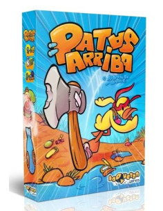 Patas arriba. Juego de Mesa  - ¿Es un pato? ¿Es una chancla? ¡Es Patas Arriba! Un divertido juego para toda la familia donde lan
