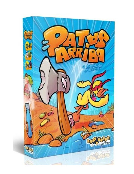 Patas arriba. Juego de Mesa  - ¿Es un pato? ¿Es una chancla? ¡Es Patas Arriba! Un divertido juego para toda la familia donde lan