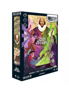 Unmatched Slings & Arrows (Español)  - El bardo más grande de todos los tiempos y sus personajes más épicos saltan al tablero en