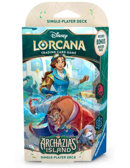 Lorcana Archazia's Island: Ruby / Saphire Starter Deck (Inglés)  - 