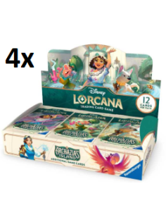 Lorcana Archazia's Island: Case (4x Cajas de Sobres) Inglés  - 