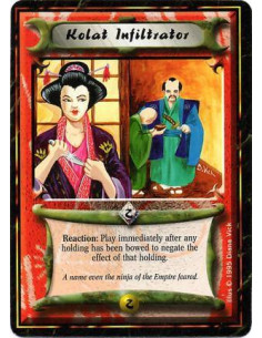 Kolat Infiltrator  - KolatReaction: After a Holding bows to pay for one of its own abilities or traits: Negate that action's or 