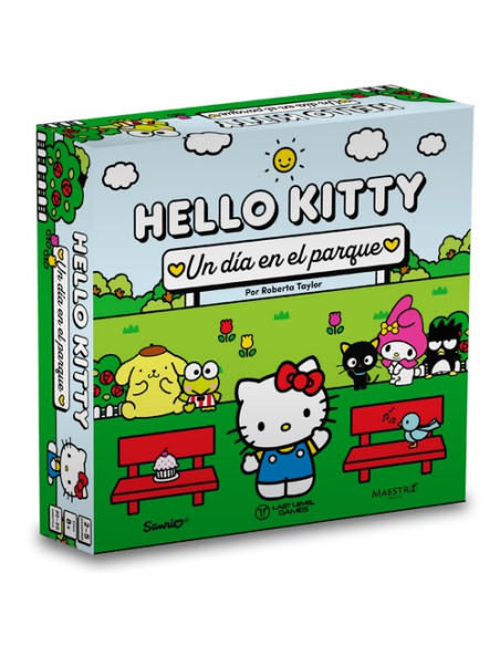 Hello Kitty: A day in the park. Board Game (Spanish)  - Hello Kitty: A day in the park. Board Game (Spanish)