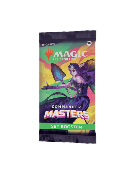 MTG Commander Masters: Set Booster Pack (15) English  - Play the greatest hits from Magic’s biggest format! This curated Masters