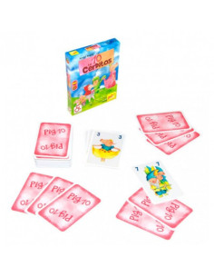 Los 10 Cerditos  - Los 10 Cerditos es un juego de cartas para niños en donde todo gira en torno al número 10, siendo el jugador  2