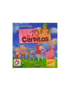 Los 10 Cerditos  - Los 10 Cerditos es un juego de cartas para niños en donde todo gira en torno al número 10, siendo el jugador 