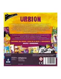 Urbion. Juego de mesa  - Eres el arconte de la ciudad de los sueños, donde los Incubi (sueños negativos y tristes) y los Somnio  2