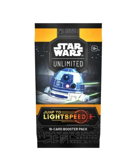 Star Wars Unlimited. Jump to Lightspeed: Booster Pack (16) English  - Enter a galaxy of endless possibilities in Star Wars™: Unl