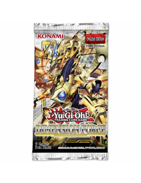 Yu-Gi-Oh! Dimension Force: Booster Pack (9) English  - Yu-Gi-Oh! Dimension Force: Booster Pack (9) English