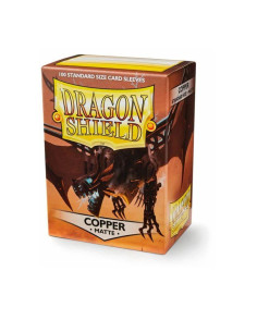 Dragon Shield Standard Size Sleeves (63x88mm) - CopperMate (100)  - 