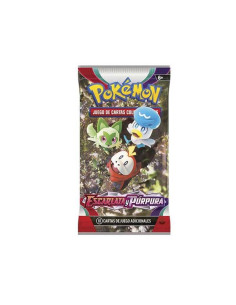 Escarlata y Púrpura 1: Sobre (10) Español  - ¡Embárcate en un viaje por la región de Paldea! Conoce a los primeros compañeros Sp