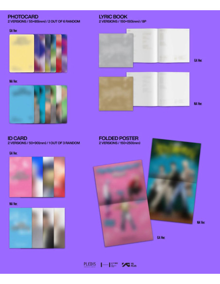 SEVENTEEN (BSS) - Teleparty  - SEVENTEEN (BSS) - Teleparty 2 Versiones: NA Azul y GA Rosa Contenido:- Caja- Photo Book- Mini Boo