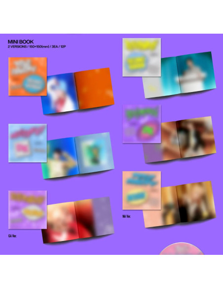 copy of SEVENTEEN - Face the Sun (4th Album) (Album Repackage)  - Packages- 5 Versions- 1 CD: 1ea- Photo book : 1ea / W 257 X H 