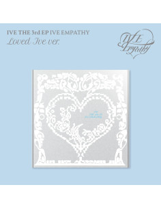 IVE - IVE Empathy (Loved IVE Ver.) Limited Ver.  - Contenido:- Caja- Photo Book- CD-R- Poster Plegable- Pegatinas- Photocard (1 