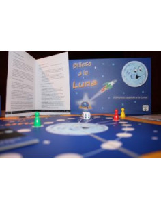 Billete a la Luna. Juego de mesa  - ?? ¡Embárcate en una carrera épica hacia la Luna! ??

¿Estás listo para una aventura fuera d 2