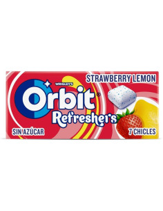 Chicle Orbit Fresa y Limón  - 