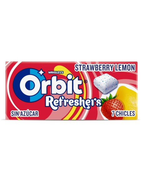 Chicle Orbit Fresa y Limón  - 