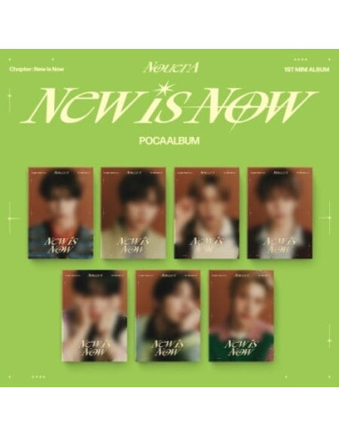 NouerA - Chapter: New is Now (1st Mini Album) Poca Album + Official Photocard  - NouerA - Chapter: New is Now (1st Mini Album) P