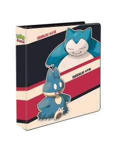Ultra Pro. Collector's Album Snorlax and Munchlax. 3 Rings  - Ultra Pro. Collector's Album Snorlax and Munchlax. 3 Rings