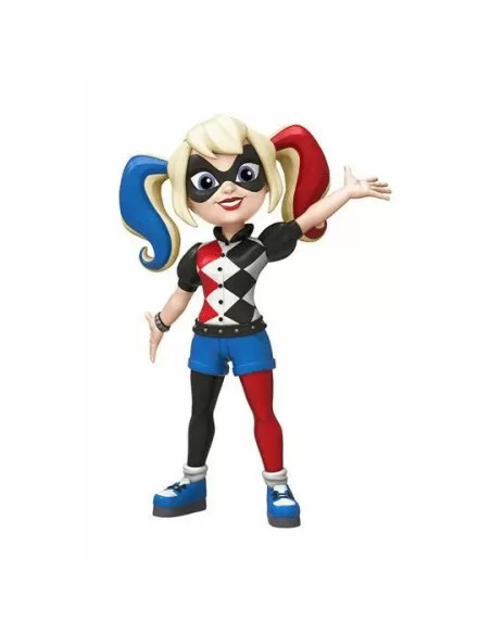 Rock Candy. DC SuperHero Girls. Harley Quinn (Caja Dañada)  - Rock Candy. DC SuperHero Girls. Harley Quinn 13cm