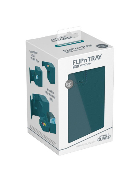 copy of Flip'n'Tray Deck Case 100+ Tamaño Estándar XenoSkin Monocolor Azul. Ultimate Guard  - Flip'n'Tray Deck Case 100+ Tamaño 