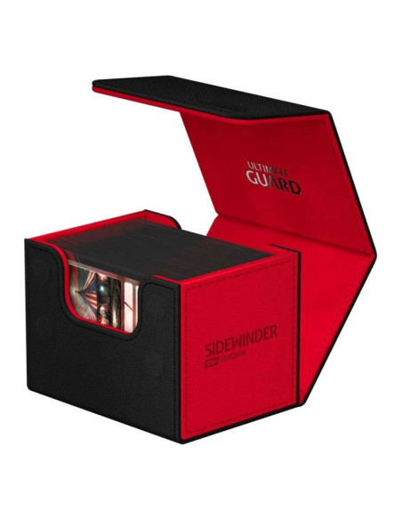 copy of Ultimate Guard Sidewinder Deck Case 100+ XenoSkin SYNERGY Rojo/Negro  - Ultimate Guard Sidewinder Deck Case 100+ XenoSki