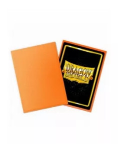 Dragon Shield Standard Matte Sleeves - Amber (100)  - Dragon Shield Standard Matte Sleeves - Amber (100) 2