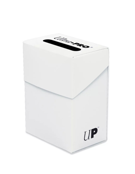 Deck Box Ultra Pro 80+ Blanco  - Deck Box Ultra Pro 80+ Blanco