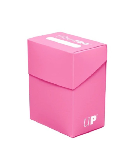 Deck Box Ultra Pro 80+ Rosa  - Deck Box Ultra Pro 80+ Rosa