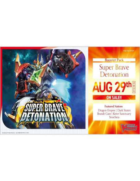 Super Brave Detonation DZ-BT09: Caja de Sobres (16)  - 