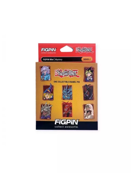 Pin Coleccionable Figpin Mystery Minis Yu-Gi-Oh! Series 2 ( 1 pin aleatorio )  - Sumérgete en el mundo de los Duelos de Monstruo