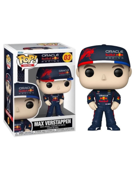Funko Pop. Max Verstappen. Oracle Red Bull Racing.  - Funko Pop. Max Verstappen. Oracle Red Bull Racing.