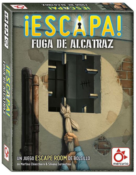 ¡Escapa! Fuga de Alcatraz  - ¡¡ESCAPE ROOM EN CASA!!
La Fuga de Alcatraz  es un juego Escape Room para grupos y también para jug