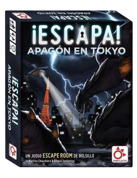 ¡Escapa! Apagón en Tokyo  - ¡¡ESCAPE ROOM EN CASA!!
Apagón en Tokyo es un juego Escape Room para grupos y también para jugar en 