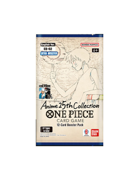 One Piece Anime 25th Collection EB02: Booster Pack (Japanese)  - One Piece EB02: Anime 25th Collection Booster Pack JAPANESE