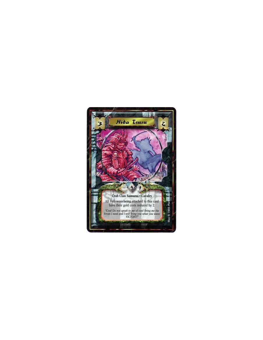 Hida Tsuru  - Crab Clan • Samurai • CavalryAttaches Followers paying 2 less Gold.