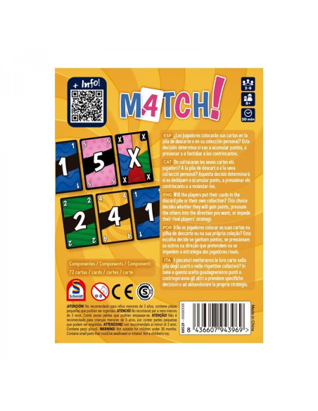 Match!. Juego de Mesa  - 