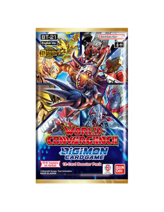 Digimon World Convergence BT21: Sobre (12 cartas)  -  Digimon World Convergence BT21 Sobre (12 cartas)